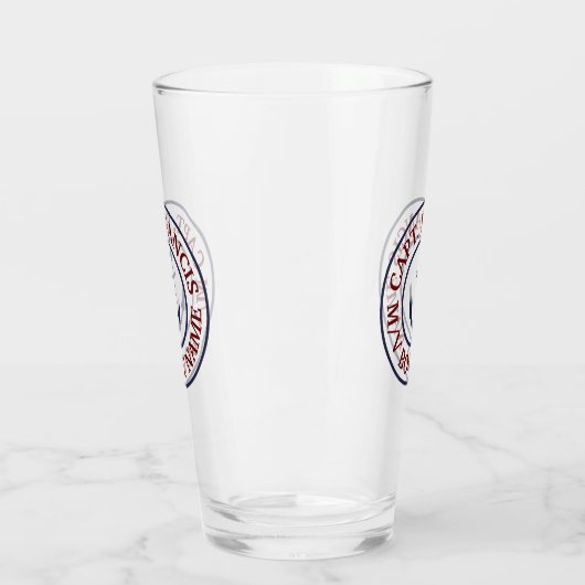 Personalisiert Captain Anchor Tumble Glass Glas (Links)