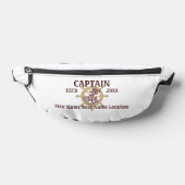 Personalisiert Captain First Mate Crew oder Skippe Bauchtasche (Ablage )