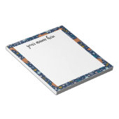 Personalisiert Capybara Notepad Notizblock (angewinkelt)