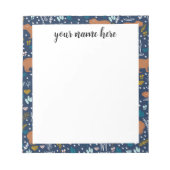 Personalisiert Capybara Notepad Notizblock (Vorderseite)