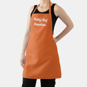 Personalisiert Carrot Orange Schürze