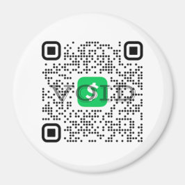 Personalisiert Cash App QR Code Magnet