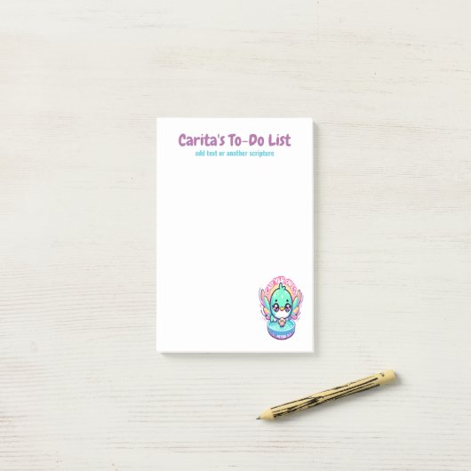 Personalisiert Cast Deine KARTEN Post-It-It-Notes Post-it Klebezettel (Auf Schreibtisch)