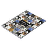 Personalisiert Cat Collage Journal Notizblock (Linke Seite)