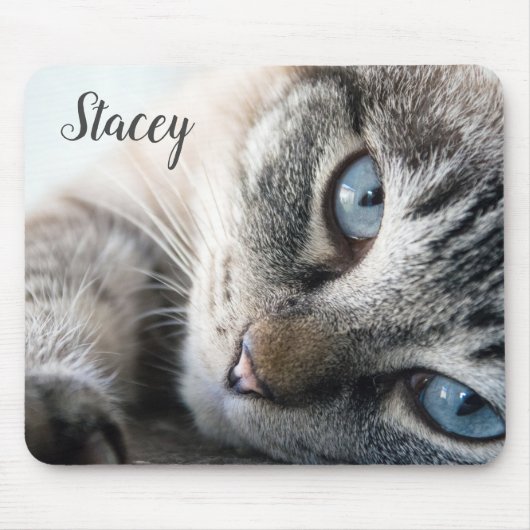 Personalisiert Cat Kitten Themed Mouse Pad Mousepa Mousepad (Vorne)