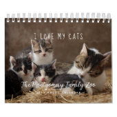 Personalisiert Cat Lovers 2026 Foto Kalender (Titelbild)