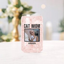 Personalisiert Cat Mama Foto Dosenglas