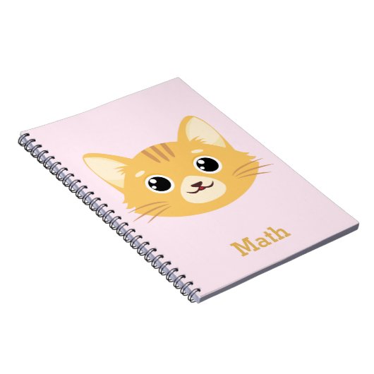 Personalisiert Cat Pattern Notebook Notizblock (Rechte Seite)