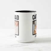 Personalisiert Cat Vater Custom Foto Tasse (Zentrum)