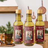 Personalisiert Causal Cranberry Party Weinkeller Weinetikett