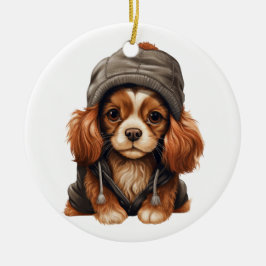 Personalisiert Cavalier King Charles Spaniel Dog A Keramik Ornament