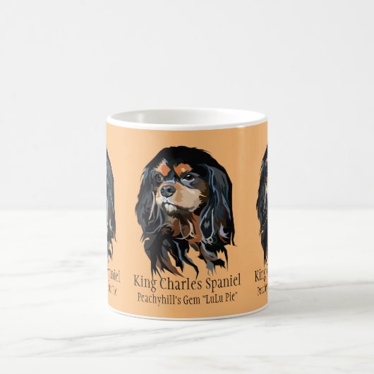 Personalisiert Cavalier King Charles Spaniel Tasse (Mittel)
