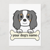 Personalisiert Cavalier Postkarte (Vorderseite)