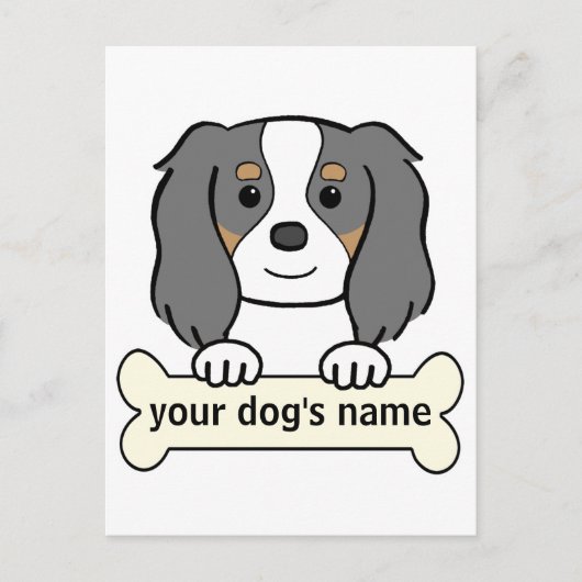 Personalisiert Cavalier Postkarte (Vorderseite)