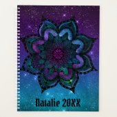 Personalisiert Celestial Mandala Planer (Vorderseite)