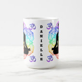 Personalisiert Chakra Ohm Yogi Zen Tasse (Mittel)