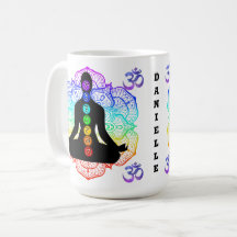 Personalisiert Chakra Ohm Yogi Zen Tasse