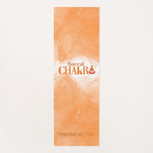 Personalisiert Chakra Yoga Mat Yogamatte (Vorderseite)