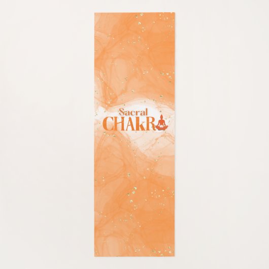 Personalisiert Chakra Yoga Mat Yogamatte (Rückseite)