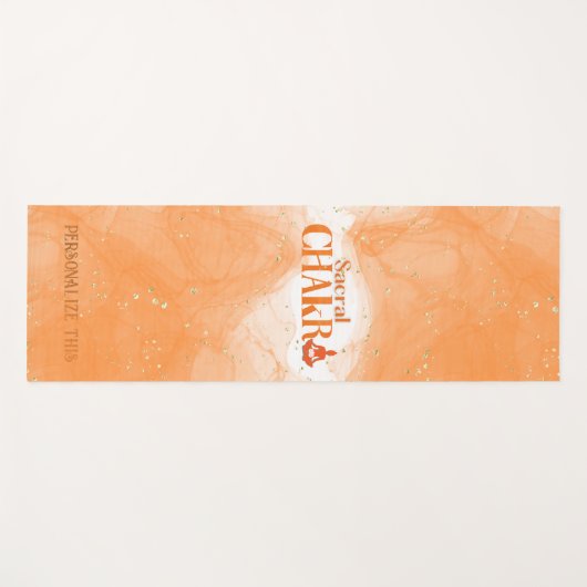 Personalisiert Chakra Yoga Mat Yogamatte (Vorderseite (Horizontal))