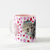 Personalisiert Chat Lover Coffee Tasse Custom Foto (Vorderseite Links)
