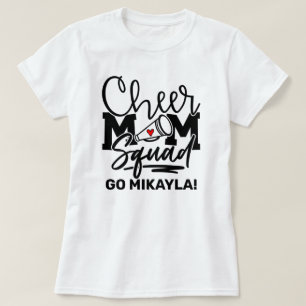 Personalisiert Cheer Mama Squad T - Shirt