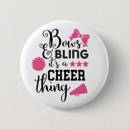 Personalisiert Cheerleader Button (Vorderseite)
