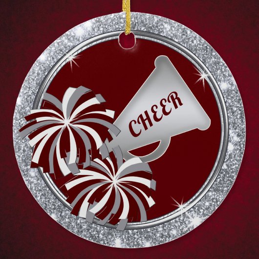 Personalisiert, Cheerleader Ornament, Cheer Favori Keramik Ornament