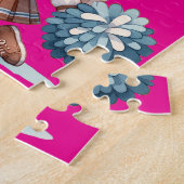Personalisiert Cheerleader Puzzle (Seite)