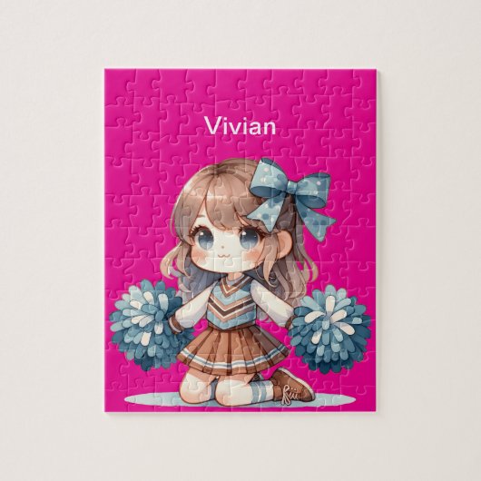 Personalisiert Cheerleader Puzzle (Vertikal)
