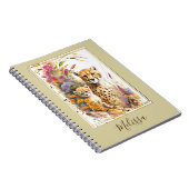 Personalisiert Cheetah School Office Notebook Gesc Notizblock (Rechte Seite)