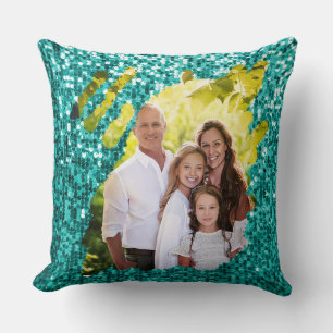 Personalisiert Cherish the Season Foto Weihnachten Kissen