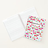 Personalisiert Cherries-Notebook Notizblock (Innenseite)