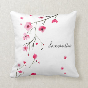 Personalisiert, Cherry Blossom, Name Kissen