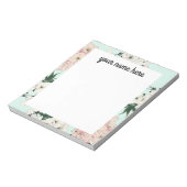 Personalisiert Cherry Blossom Notepad Notizblock (Rotiert)