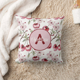 Personalisiert Cherry Blossom Wasserfarbe Kissen