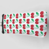 Personalisiert Cherry Pattern Golf Putter Cover Headcover (Vorderseite)