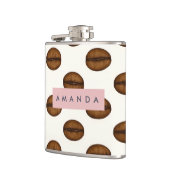 Personalisiert-Chic-Kaffeebohnen Flachmann (Links)