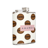 Personalisiert-Chic-Kaffeebohnen Flachmann (Rechts)