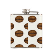 Personalisiert-Chic-Kaffeebohnen Flachmann (Rückseite)