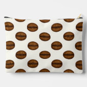 Personalisiert-Chic-Kaffeebohnen Zubehörtasche (Rückseite)
