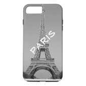Personalisiert Chic Paris Eiffel Tower Case-Mate i Case-Mate iPhone Hülle (Rückseite)