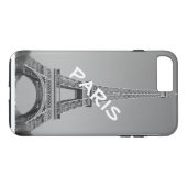Personalisiert Chic Paris Eiffel Tower Case-Mate i iPhone Hülle (Rückseite (Horizontal))