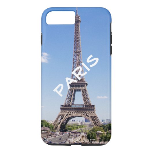 Personalisiert Chic Paris Eiffel Tower Case-Mate iPhone Hülle (Rückseite)