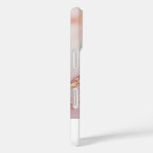 Personalisiert Chic Pink Marble Gold Case-Mate iPhone Hülle (Rückseite / Rechts)