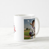 Personalisiert Chic überstimuliert Baseball-Tasse Kaffeetasse (VorderseiteRechts)