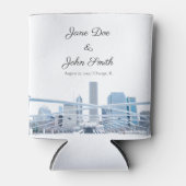 Personalisiert Chicago Dosenkühler (Vorderseite)