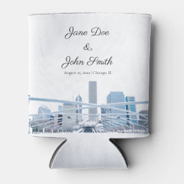 Personalisiert Chicago Dosenkühler