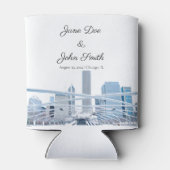 Personalisiert Chicago Dosenkühler (Rückseite)