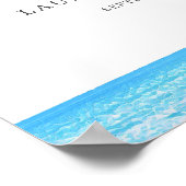 Personalisiert Chicago Skyline Wedding Welcome Poster (Ecke)